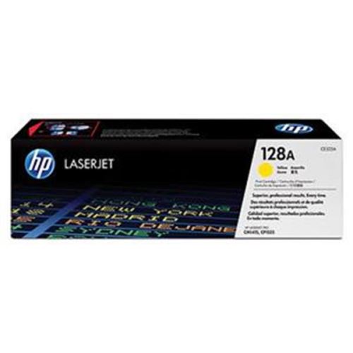 HP originální toner 128A (CE322A) Yellow pro LaserJet Pro CP1525n, CP1525nw | 1 300 stran