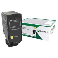 Toner Lexmark 73B20Y0, CS827de, CX827de, return, yellow, originál (1)