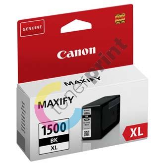 Inkoustová cartridge Canon PGI-1500XL, Maxify MB2050, MB2350, black, originál