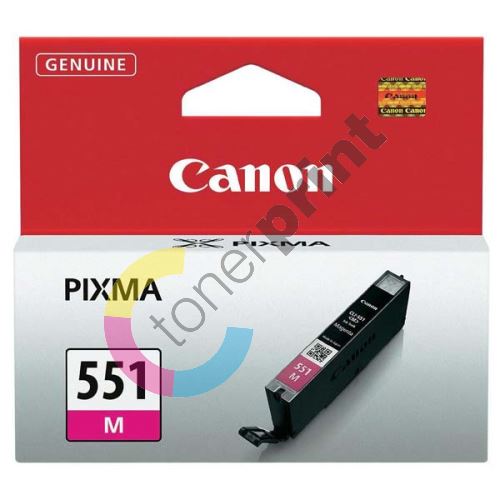 Cartridge Canon CLI-551M, magenta, 6510B001, originál 1