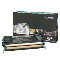 Toner Lexmark C736, X736, X738, C736H1KG, black, return, high capacity, originál