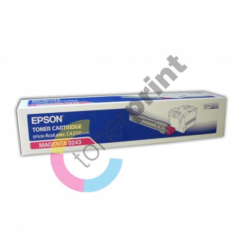 Toner Epson C13S050243, magenta, originál 1