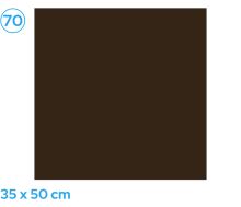 Barevný papír 35 × 50 cm, 300 g/m2, černohnědá (1)