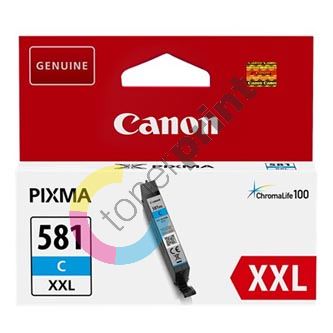 Inkoustová cartridge Canon CLI-581C XXL, Pixma TS6151, 1995C001, cyan, originál