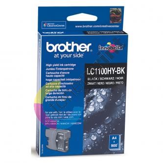 Inkoustová cartridge Brother DCP-6690CW, MFC-6490CW, LC-1100HYBK, černá, HC, originál