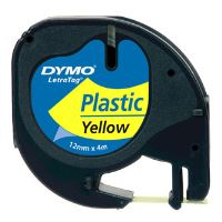 Páska Dymo LetraTag 12mm x 4m plastová žlutá, 59423, S0721570 (2)