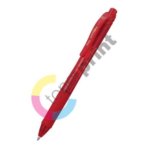 Pentel EnerGel BL107, kuličkové pero, červené 1