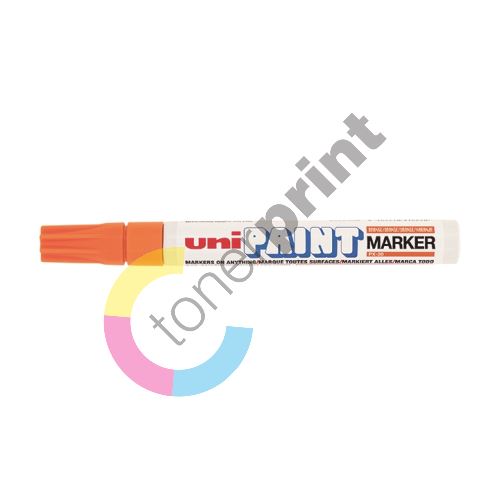 Uni Paint Medium lakový popisovač PX-20, 2,2-2,8 mm, oranžový 1