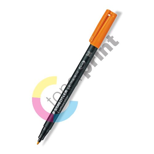 Staedtler Lumocolor 317 M, permanentní popisovač, oranžová, 1 mm, OHP 1