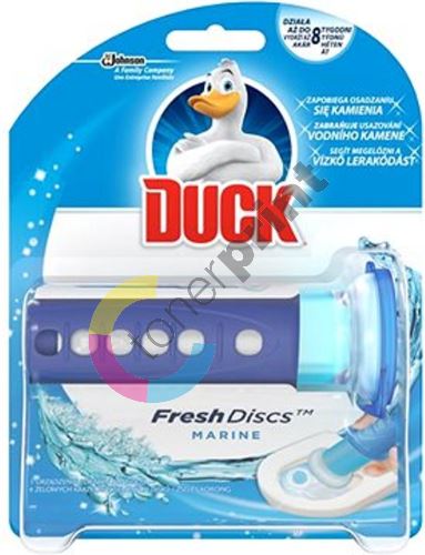 Duck Fresh Discs Mořská vůně WC gel pro hygienickou čistotu a svěžest Vaší toalety 36 ml