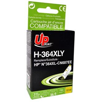 Kompatibilní cartridge HP 364XL, CB325EE, UPrint, yellow, 12 ml, Photosmart B8550/C5380/D5