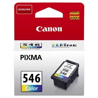 Inkoustová cartridge Canon CL-546, 8289B001, color, 8 ml, originál