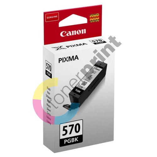 Cartridge Canon PGI-570PGBK, 0372C001, black, originál 1