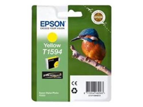Inkoustová cartridge Epson T1594, C13T15944010, Yellow, 17 ml, Stylus Photo R2000, originá