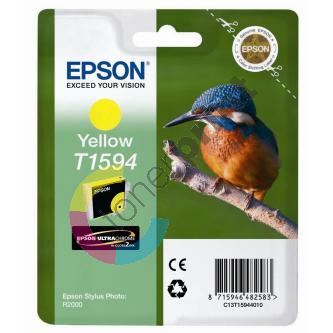 Cartridge Epson Stylus Photo R2000, C13T15944010, yellow, originál 1