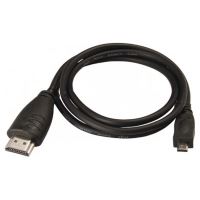 Audio/video kabel HS HDMI, HDMI M/microHDMI M, 2m
