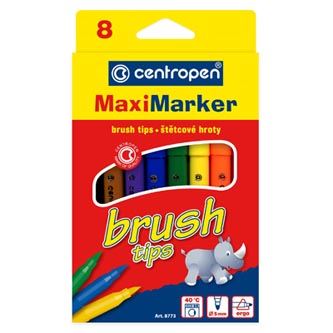 Značkovač Centropen 8773/8 Brush-supervypratelné