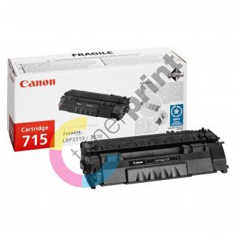 Toner Canon CRG-715, LBP-3310, 3370, black, CRG715, 1975B002, originál