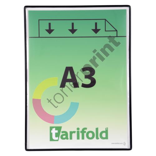 Tarifold rámeček s kapsou, A3, otevřený shora, černý, 5 ks 1