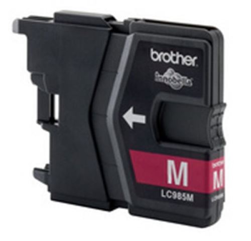 Inkoustová cartridge Brother LC-985M, DCP-J315W, Magenta, originál