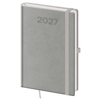Týdenní diář A5 2027 – Print Pop šedý
