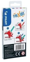 Fixy Pilot Frixion Colors, sada, 6 barev, 0,39-0,7 mm, vymazatelný