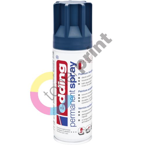 Akrylový sprej Edding 5200, noční modrá matná, 200 ml 1