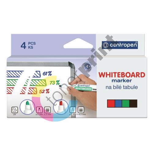 Centropen 8559/4 Whiteboard 1