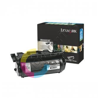 Toner Lexmark X830, X832e, černá, 0X644H11E, return, originál