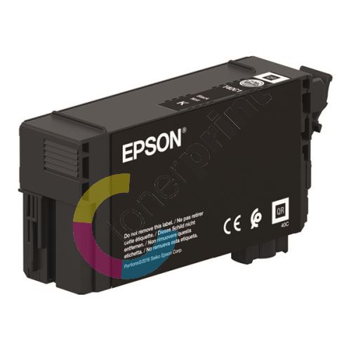Cartridge Epson C13T40C140, T40C140, black, originál 1