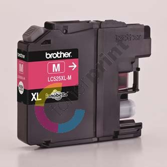 Inkoustová cartridge Brother LC-525XLM, DCP-J100, DCP-J105, MFC-J200, magenta, originál