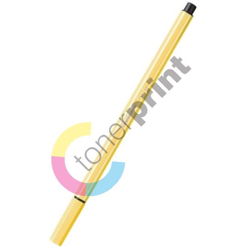 Fix Stabilo Pen 68, 1 mm, žlutá 1
