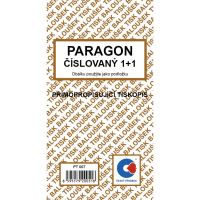 Paragon samopropis číslovaný A6 PT007 / 50 listů jeden blok 1