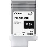 Inkoustová cartridge Canon PFI-106MBK, 6620B001, matná černá, 130 ml, originál