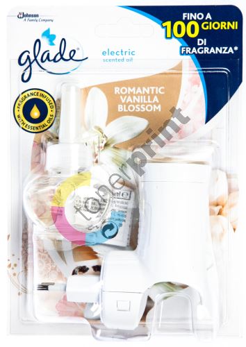 Glade Electric Scented Oil Romantic Vanilla Blossom elektrický osvěžovač vzduchu strojek s