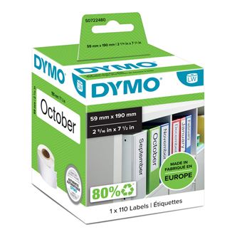 Štítky Dymo 190x59 mm, samolepicí, S0722480