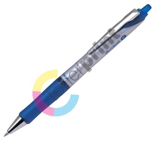 Kuličkové pero Acroball, modrá, 0,28 mm, kovový klip, PILOT 2