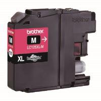 Inkoustová cartridge Brother LC-125XLM, MFC-J4510DW, Magenta, 1200 stran, originál (1)