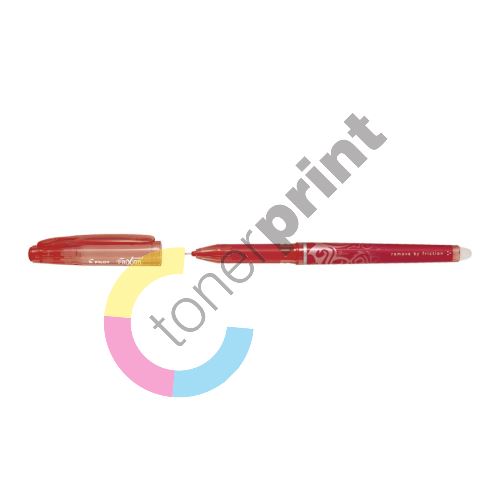 Kuličkové pero Pilot Frixion Point, gumovatelné, červené 0,5 mm 1