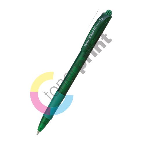 Pentel iFeel-It! BX417, kuličkové pero, zelené 1