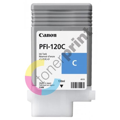 Cartridge Canon PFI-120C, cyan, 2886C001, originál 1