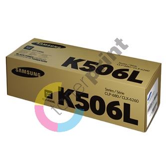 Toner Samsung CLT-K506L, CLP-680, 680ND, CLX-6260, black, SU171A, originál