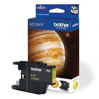 Inkoustová cartridge Brother LC-1240Y, MFC-J6910DW, Yellow, 600 stran, originál