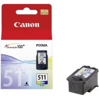Inkoustová cartridge Canon CL-511, 2972B001, color, 9 ml, originál Inkoustová cartridge Canon CL-511, 2972B001, color, 9 ml, originál