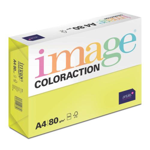 Barevný papír IQ AB 48 A4 120g azurová 1bal/250ks 3