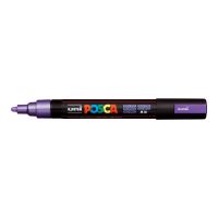 Akrylový popisovač UNI Posca PC-5M 1,8–2,5 mm, metalická fialová