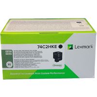 Toner Lexmark 74C2HKE, CS720de, CS720dte, CS725de, CS725dte, black, originál Toner Lexmark 74C2HKE, CS720de, CS720dte, CS725de, CS725dte, black, originál