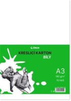 Kreslicí karton A3 180 g bílý – 10 listů