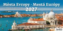 Stolní kalendář 2027 – Města Evropy plánovací týdenní kalendář (2)