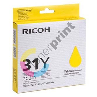 Cartridge Ricoh 405691, yellow, originál 1